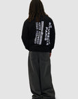 Pull en maille à gros motifs